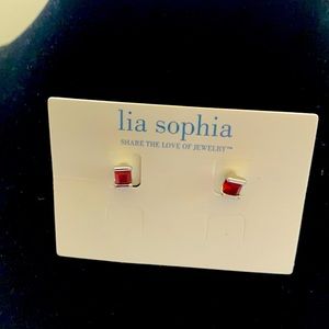 Lia Sophia July Birthstone silver tone